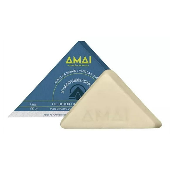 AMAI Acondicionador Oil Detox en Barra | Vainilla y Jazmín
