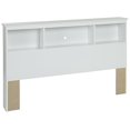 thumbnail image 2 of South Shore Crystal Bookcase Headboard Pure White, Traditional, 2 of 10