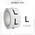 Hand Tag Sizes Size Sticker Labels 500Pcs, Round Adhesive Size Dots 2.5Cm, Apparel And ...