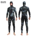 thumbnail image 2 of Traje de neopreno de 1,5 mm para pesca submarina para hombre, traje de buceo de una pieza con camuflaje, equipo de buceo para apnea, pesca submarina y kitesurf, 2 of 5