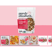 Purely Elizabeth Cranberry Pecan Ancient Grain Granola, 12 oz Bag