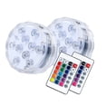 thumbnail image 4 of Luz de buceo Lámpara de pecera de control remoto Lámpara LED RGB impermeable para piscina subacuática, Tipo 2 Vogacara HA005988-02, 4 of 7