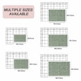 thumbnail image 6 of Sage Green Boho Outdoor Rug for Patio/Deck/Porch, Non-Slip Large Area Rug 5 x 7 Ft, Modern Minimalist Feminine Face Lines Indoor Outdoor Rugs Washable Area Rugs, Reversible Camping Rug Carpet Runner, 6 of 8