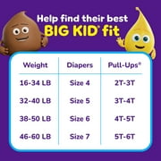 Pull-Ups Boys' Potty Training Pants, 5T-6T (50+ lbs), 48 Count (Select for More)