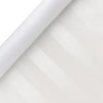 thumbnail image 4 of Luxury Table Protector Pad, 2 in 1 Table pad + Great Looking Tablecloth - Heat Resistant, Spill & Stain Proof - Flannel Backing (54x108, White - Silk Stripe), 4 of 4