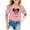 0-Pink1696, variant on Tiijoy Girls Figure Graphic Tee Summer Casual Cotton Short Sleeve T-Shirt, Sizes 3-14