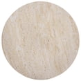 thumbnail image 6 of Safavieh Tina Mushroom Outdoor Polystone End Table, Travertine, 6 of 7