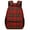 style-13, variant on Red Colored Diamond Grid Backpack Durable Laptop Canvas BagsBusiness Daypack for Men Women