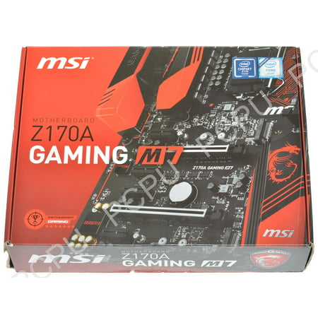 Z170A GAMING M7 MSI Z170A GAMING M7 LGA 1151 Intel Z170 HDMI SATA 6Gb/s USB 3.1 ATX Intel