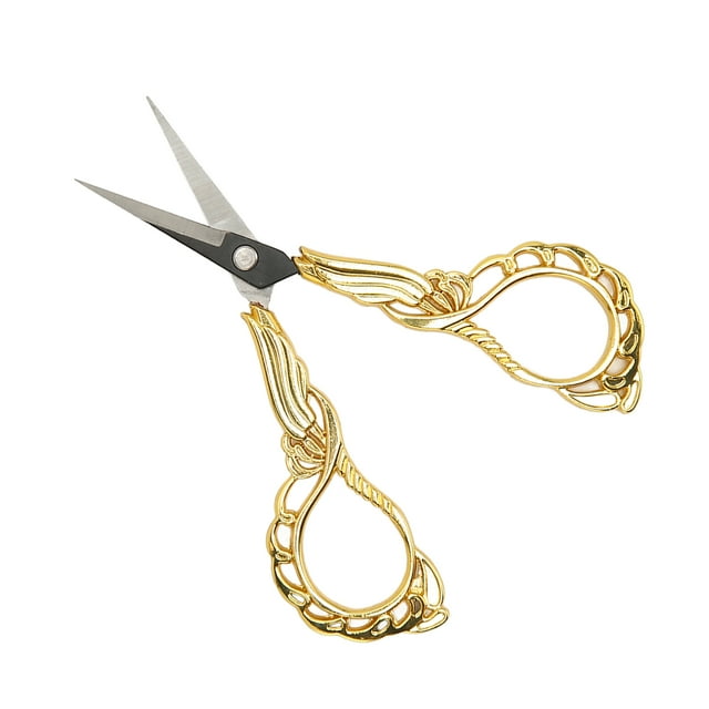 UltraSmall Scissors for Sewing Crafts, Fine Tip for Precise Cutting, Easy to Hold, Ideal Gift with Ergonomic Design