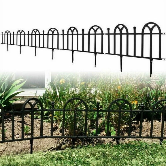 Victorian Garden Border Fencing Set 8 Feet long x 10 inches high