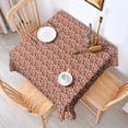 thumbnail image 6 of Leopard Print Square Tablecloth 60x60in(152x152cm) – Waterproof Polyester Printed Table Cover, Wrinkle Resistant & Washable for Kitchen Dining Picnic Party Decor, 6 of 6