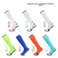thumbnail image 5 of Calcetines de fútbol profesionales para hombre, medias antideslizantes con fondo de toalla, calcetines altos de entrenamiento prácticos que absorben el sudor, calcetines deportivos al por mayor, 5 of 5