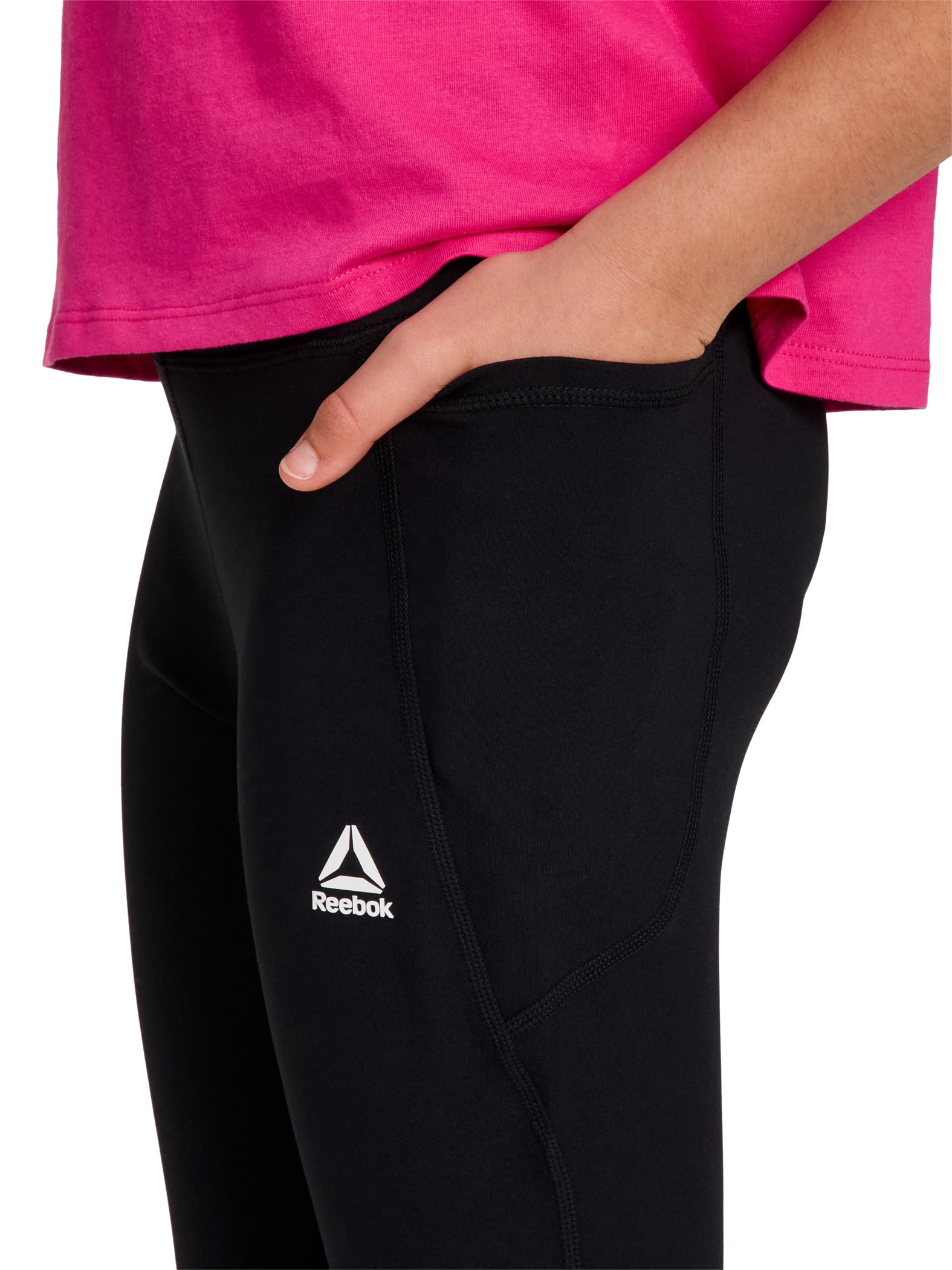 Reebok Girl's Active Spotlight Flare Leggings, Sizes 4-18