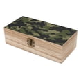 thumbnail image 6 of 7.9×2.3 In Wooden Boxes Durable Easy To Use Dustproof Prevent Slippery Delicate And Cabinet Military Green Camouflage, 6 of 8