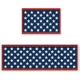 thumbnail image 2 of Independence Day Kitchen Mat American Flag Stars Kitchen Rugs for Kitchen Organization, Fourth of July Decorations Runner Rug, Non-Slip Anti-Fatigue Kitchen Floor Mats Kitchen Decor Standing Desk Mats, 2 of 6