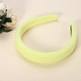 thumbnail image 6 of Fabric Wide Headbands Simplicity Design Classic Style 1.18inch Yellow for Women Girl, 6 of 7