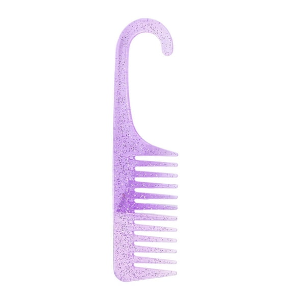 Jesscasday Professional Hair Detangler Wide Teeth Shower Comb for Maneuvering Styling Combs