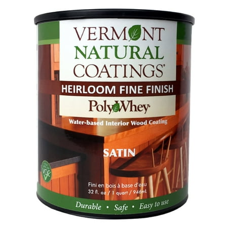

Vermont Natural Coatings Vermont Natural Coatings 101151 Water-Based Furniture Finish 1 Quart