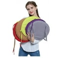 thumbnail image 3 of LKJYER 2 Pack Indoor/Outdoor Chair Pads with Ties,12"/15" Round Seat Cushions Garden Patio Home Cushions,Non-Slip Stool Seat Pad, 3 of 8