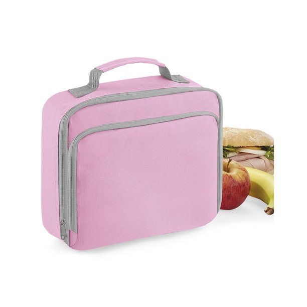 Quadra - Fiambrera nevera para comida (Paquete de 2) (Rosa)