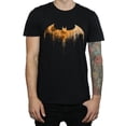 thumbnail image 3 of DC Comics Mens Batman Arkham Knight Halloween Moon Logo Fill T-Shirt, 3 of 5