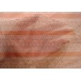 thumbnail image 4 of oneOone Cotton Silk Fabric Leaves & Chevron Block Printed Fabric 1 Yard 42 Inch Wide, 4 of 4