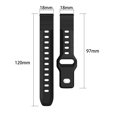 thumbnail image 5 of Adecuado para Samsung watch6/5 armadura pulsera de silicona Huawei Garmin reloj pulsera de silicona 18/20/22mm, 5 of 5