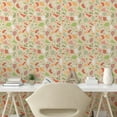 thumbnail image 3 of Ambesonne Abstract Peel & Stick Wallpaper for Home, Pastel Terrazzo Shapes, 13"x72", Pale Mustard and Multicolor, 3 of 6