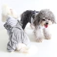thumbnail image 5 of DOPI Puppy Clothes Keep Warm Soft Texture Comfortable Fashionable Windproof Pet Dog Pajamas for Daily Wear, 5 of 5