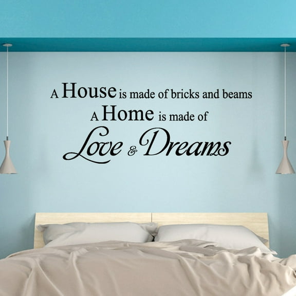 Pompotops Clearance Sales Home House Removable Mural Wall Stickers Wall Decal Room Home Decor