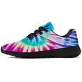 thumbnail image 5 of Uminder Womens Walking Shoes Tie Dye Sneakers Black Shoes Size 10.5, 5 of 5