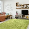 thumbnail image 7 of ZENELESS 4x6ft Fluffy Rugs,Super Soft Indoor Modern Carpets,Anti-skid Fuzzy Area Rug for Teens Dorm Nursery Bedroom Home Decor Grass Green, 7 of 7