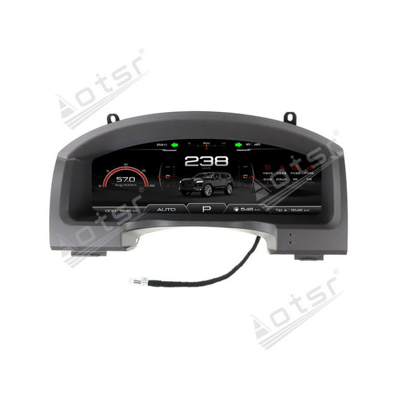 Aotsr 12.3 inch car LCD digital instrument panel instrument cluster speedometer suitable for Toyota LAND CRUISER LCD Instrument Cluster