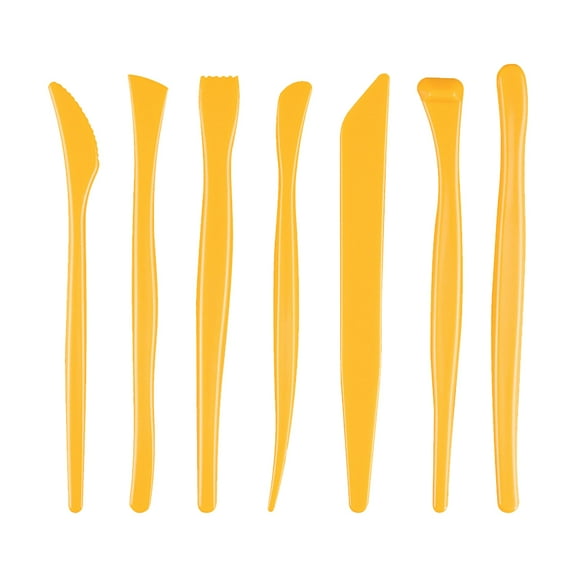Masteelf 1 Set Plastic Clay Sculpting Tool Carving Pottery Tool Kit Supple Clay Carving Accessories