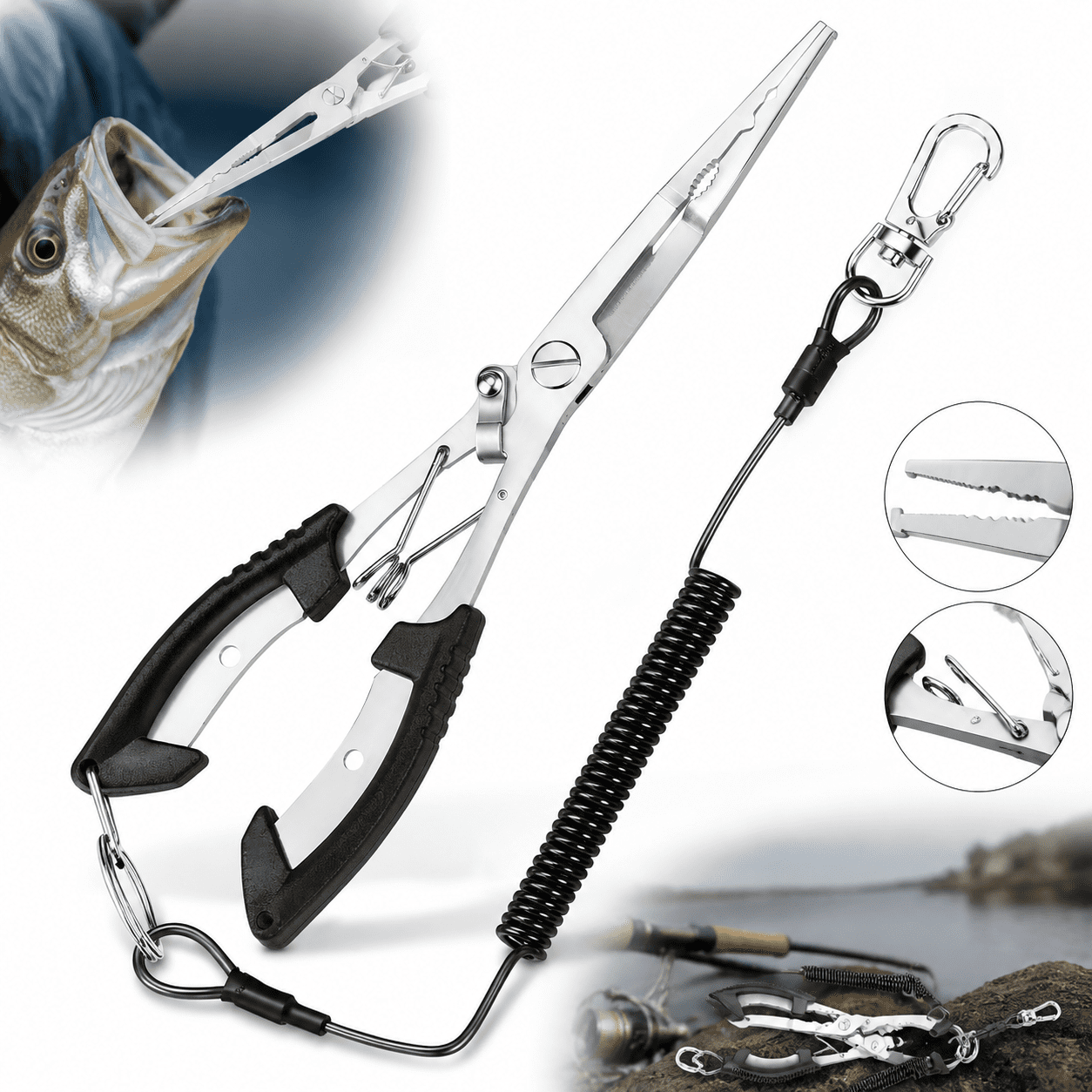 best fishing hook removal pliers Ketchum Release Split ring pliers make changing hooks fast and easy Piscifun Best Fishing Pliers For