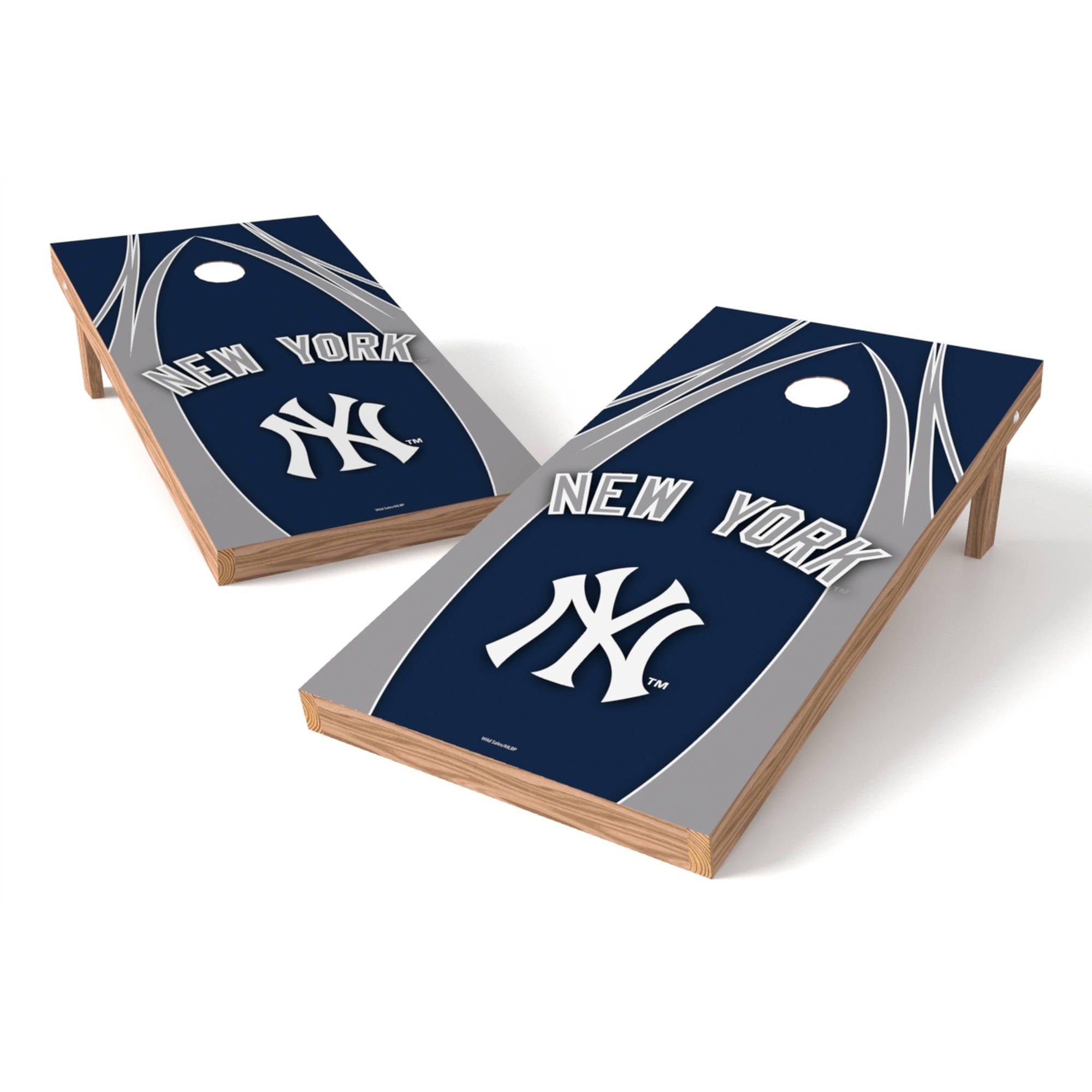 Wild Sports MLB New York Yankees Shield 2x4 V Logo Tailgate Toss XL Game by Wild Sports