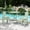 Green, variant on ACE-PATIO, 3 PCS LOURDES Bistro Set, KD METAL SET, 2 Chairs & 1 Table, for Patio,Backyard,Porch,Garden,Poolside(Teal)