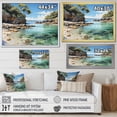 thumbnail image 4 of Designart "Rocky Beach Calm Retreat I" Nautical & Beach Floater Framed Canvas Print, 4 of 7
