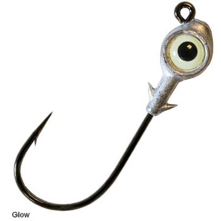 UPC: 0879044003489 | Z Man Redfish Eye Jighead 1/4oz Glow 3pk