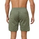 thumbnail image 4 of pstuiky Abreviatura para hombres, Pantalones cortos deportivos casuales de color sólido con cintura elástica y secado rápido para hombre Pantalones cortos cargo, 4 of 7