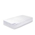 thumbnail image 2 of Furinno Matelas de Luxe à Ressort de Poche Simple/10", Blanc, 2 of 4