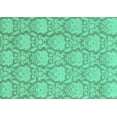 thumbnail image 1 of Ahgly Company Indoor Rectangle Abstract Turquoise Blue Modern Area Rugs, 5' x 8', 1 of 4