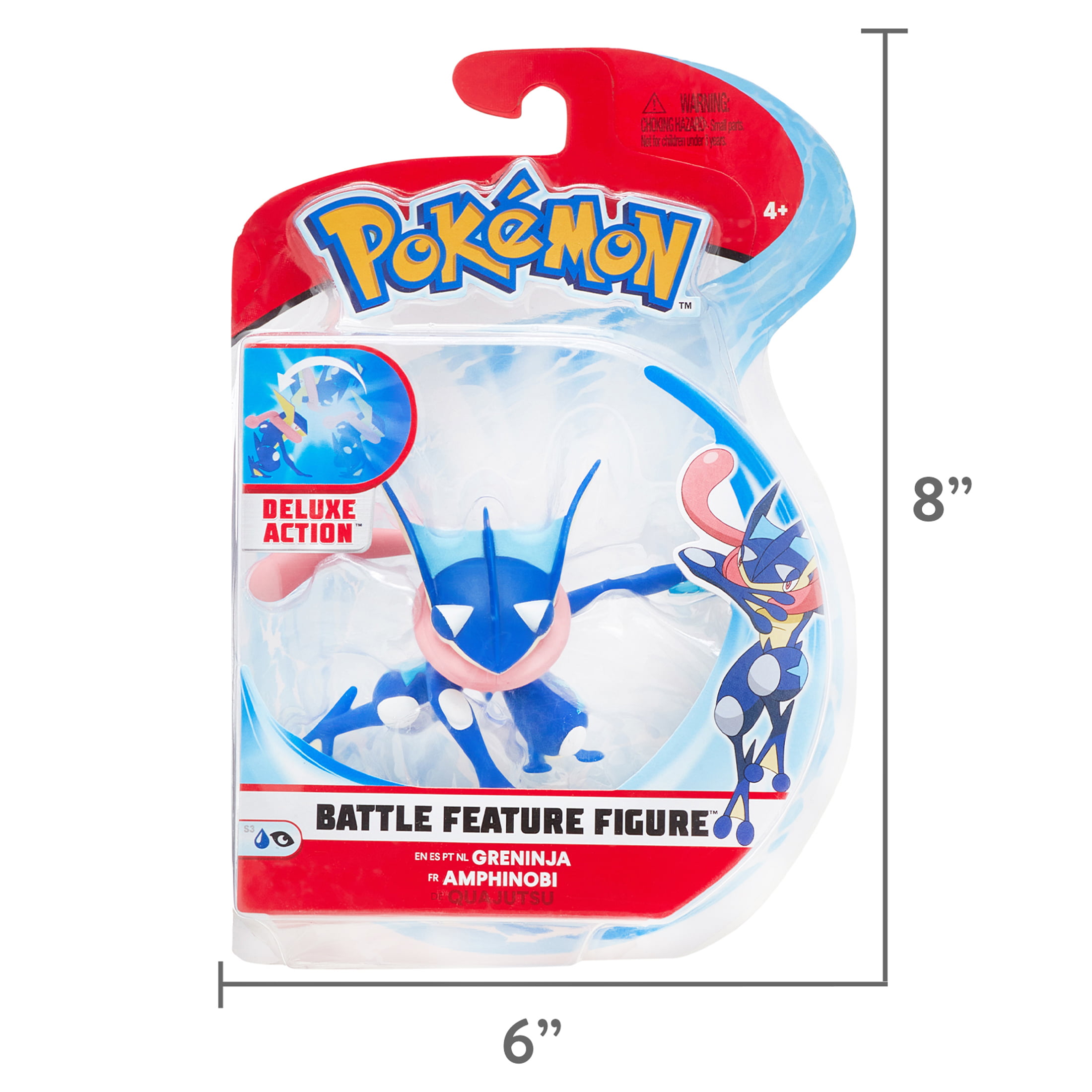 Pokemon Greninja Battle Feature Figure Dlx Action Original