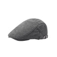 thumbnail image 2 of Sombrero de boina Ajustable jinwen para hombre Gris oscuro, 2 of 8