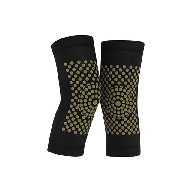 QTBIUQ Genouillère d'Hiver Chaude Manchon de Compression pour Genou Soutien Genouillère d'Hiver Anti-Froid Genouillère Thermique Genouillère Auto-Rassemblante