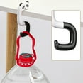 thumbnail image 3 of Cute Animal Foldable Purse Hook, Travel Portable Plastic Bag Hanger, Decorative Table Handbag Holder for Bags, Keys, Travel Accessories (2pc), 3 of 7