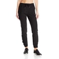 thumbnail image 4 of Calvin Klein Womens Stretch Woven Travel Pants,BLACK,S, 4 of 4