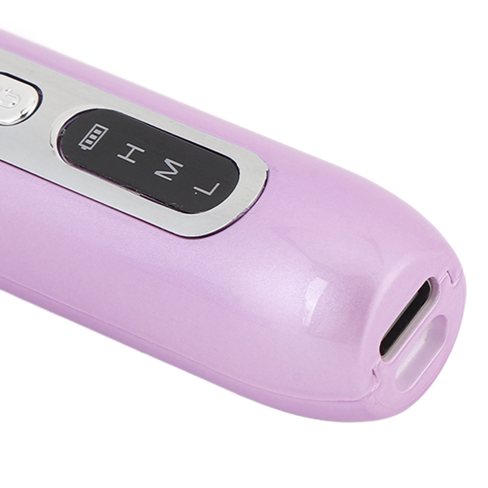 Xirurus Portable Electric Nail Drill Machine Kit 0-15000rpm Rechargeable Nail File Set Grinder for Home Salon Acrylic Gel Nails Manicure Pedicure Tools (6.7 inches / 17 cm), Purple