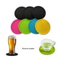 thumbnail image 2 of Bearachild Posavasos para tazas Anti-escaldado de silicona Aislamiento térmico Posavasos Vajilla Contador Tazas de té Almohadillas Type3 NO3, 2 of 6